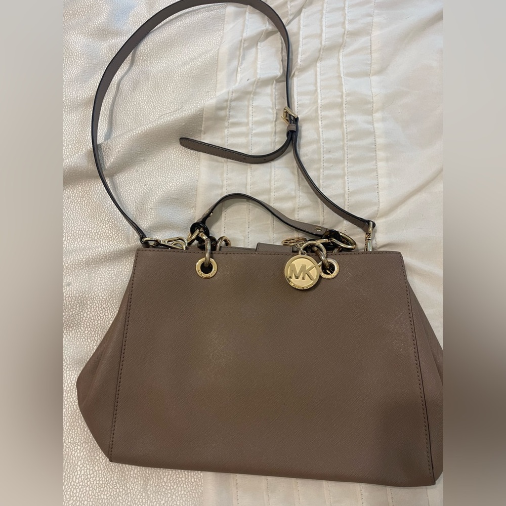 Michael Kors  beige Purse and wallet